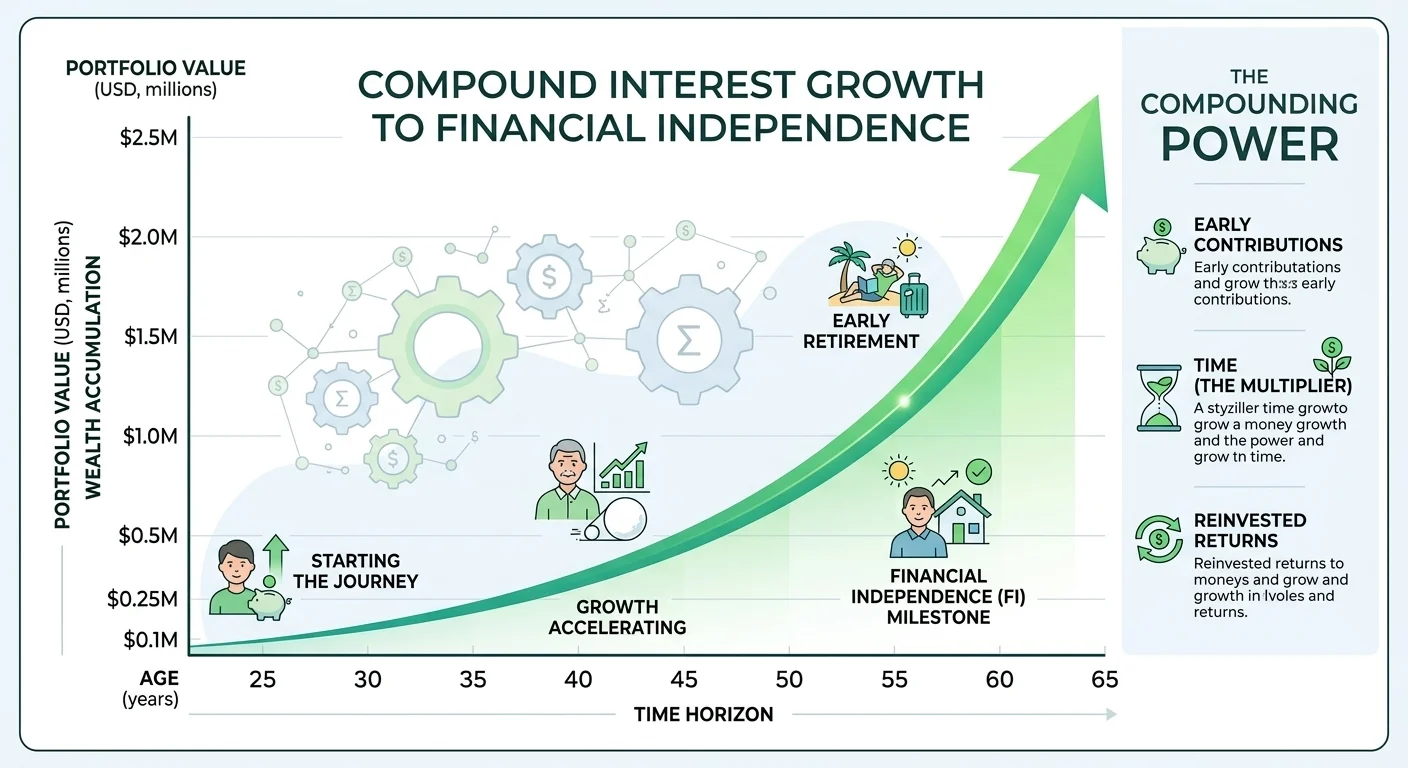 fire investment growth chart