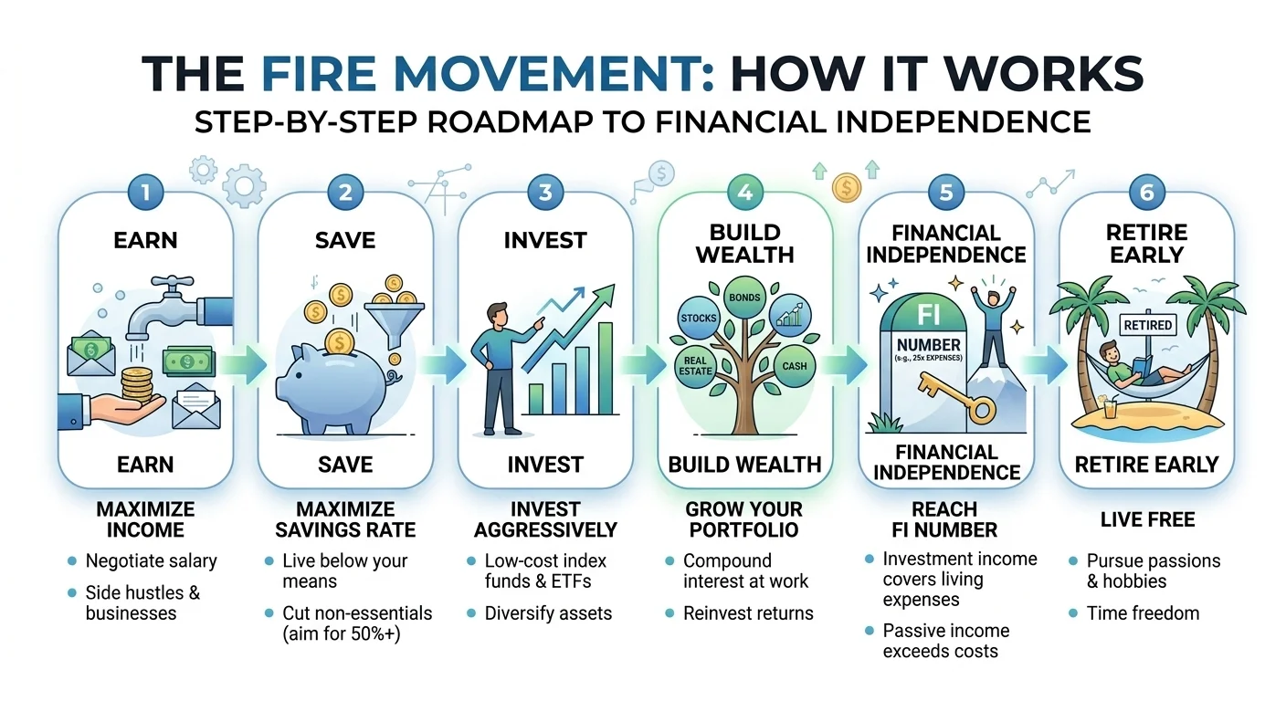 how fire movement works diagram