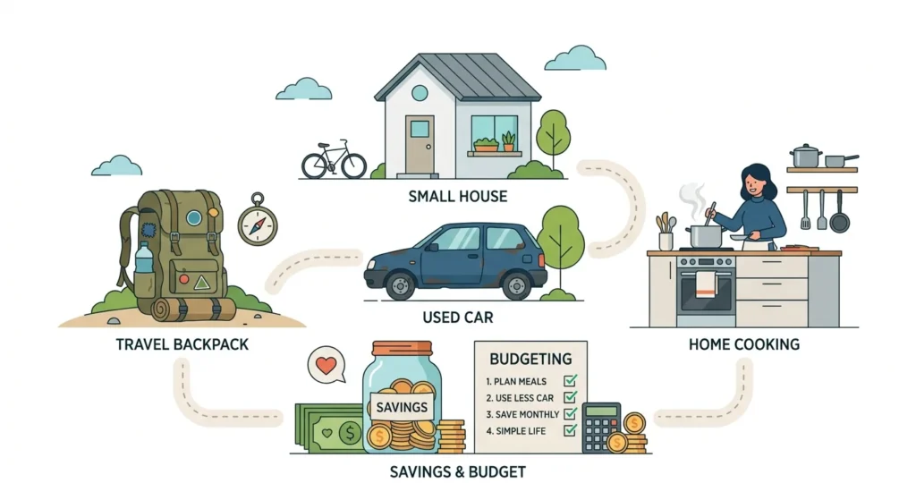 lean fire simple living low expense lifestyle

