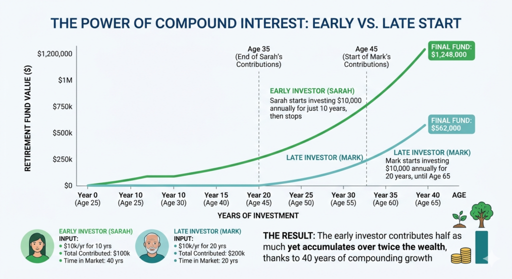 lean fire calculator compound interest growth comparison chart